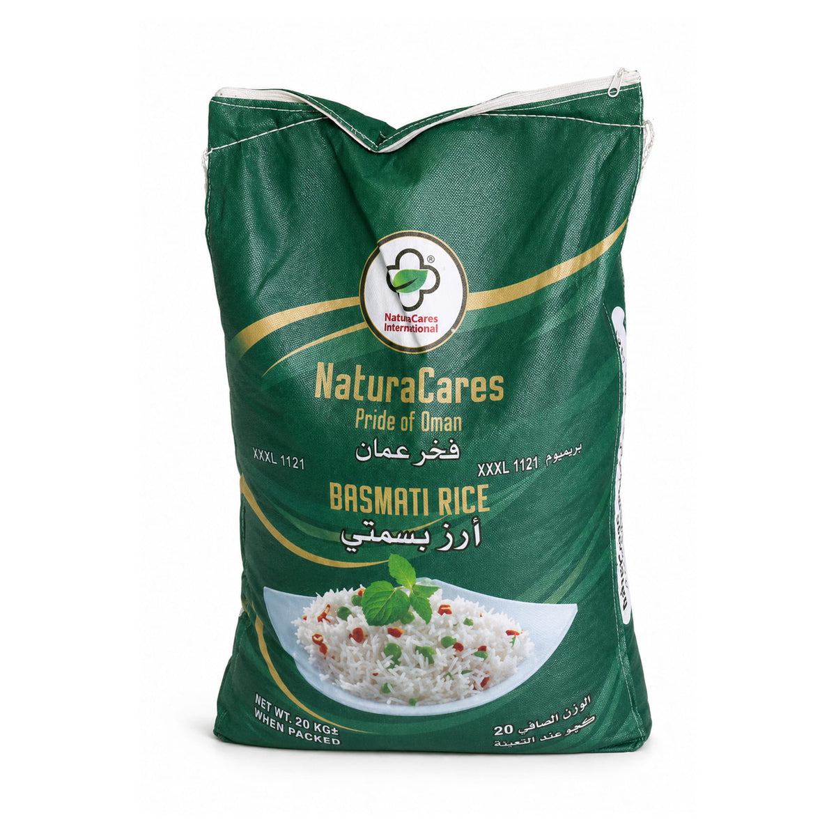 NaturaCares Premium Basmati Rice 1121 – 20KG