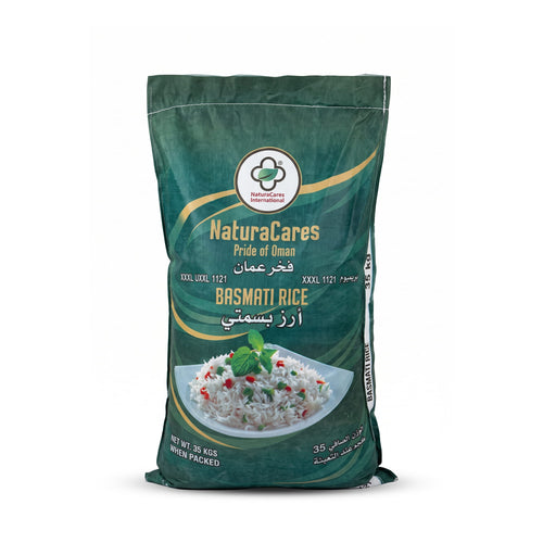 NaturaCares Premium Basmati Rice 1121 – 35KG